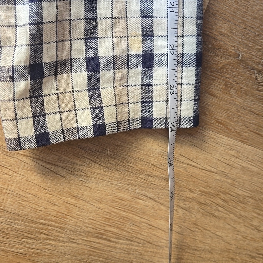 Requirements Linen Blend Plaid Blazer - Picture 7 of 10